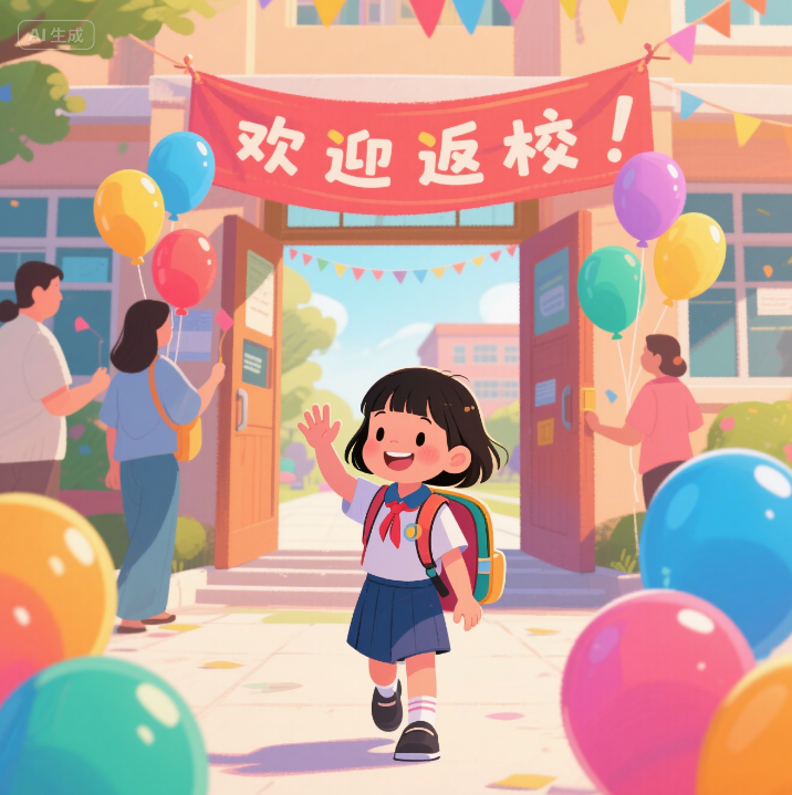 逐夢新程，未來可期！開學季，好好學習，天天向上！